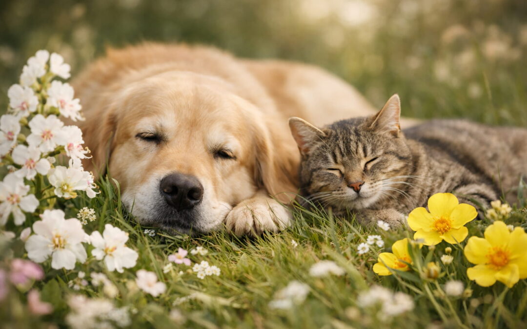 Fleurs de Bach, qu’est-ce que c’est : comment ça fonctionne, quels sont les bienfaits et comment soulager les troubles émotionnels chez les animaux
