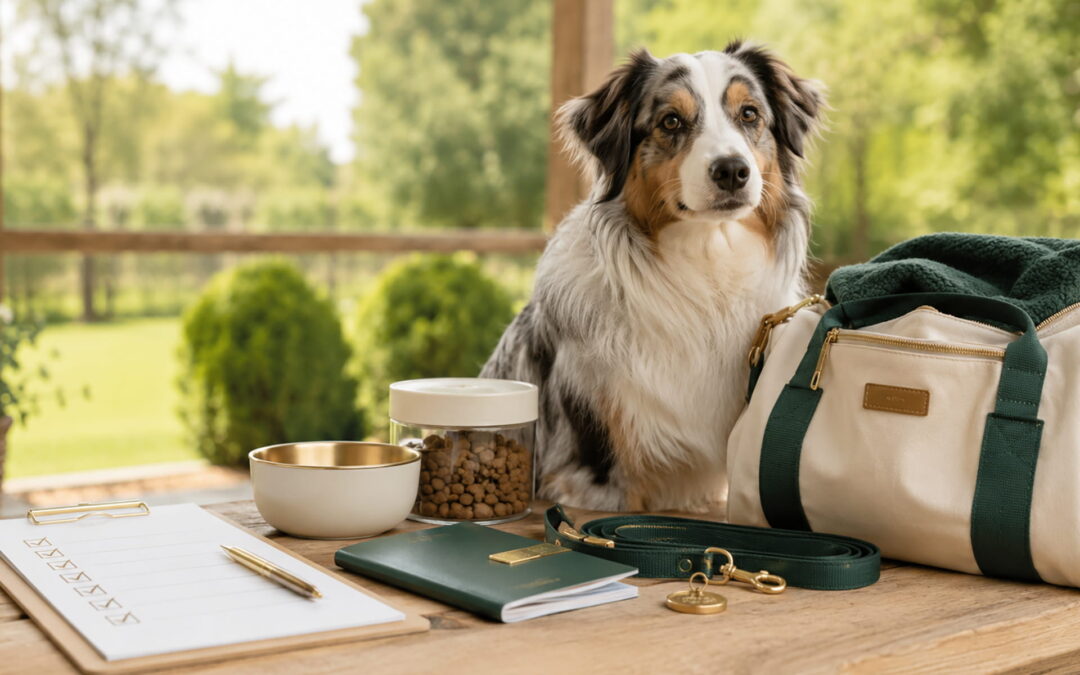 Que faut-il fournir pour mettre son chien en pension : checklist