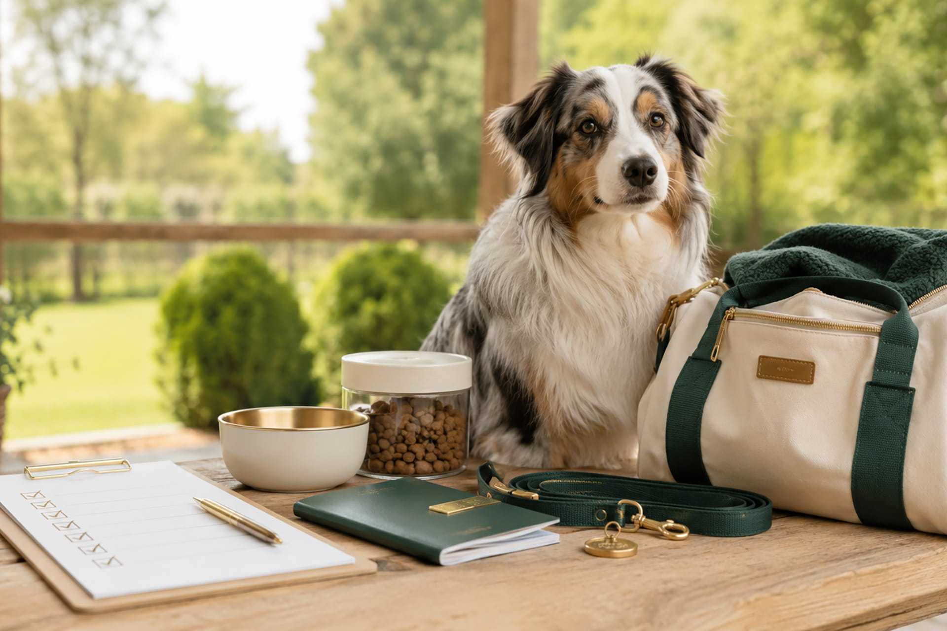 Que faut-il fournir pour mettre son chien en pension : checklist
